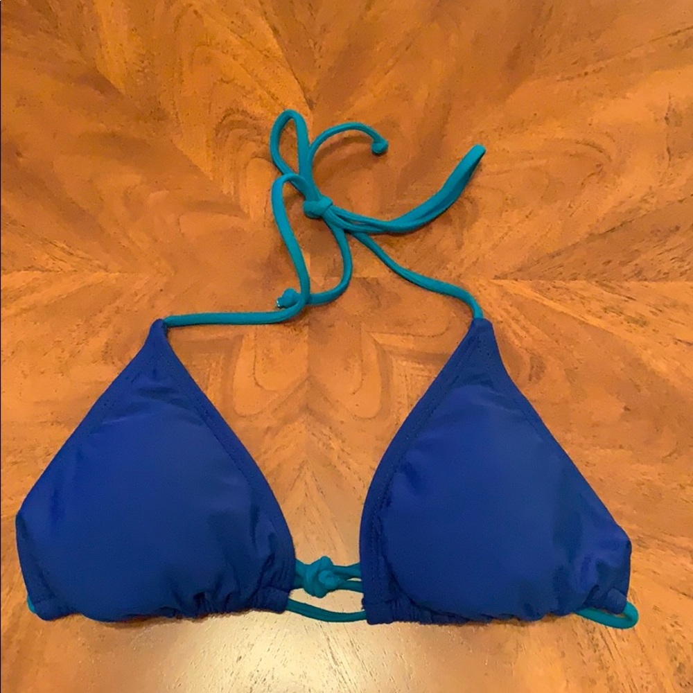 TWO TONE BIKINI TOP